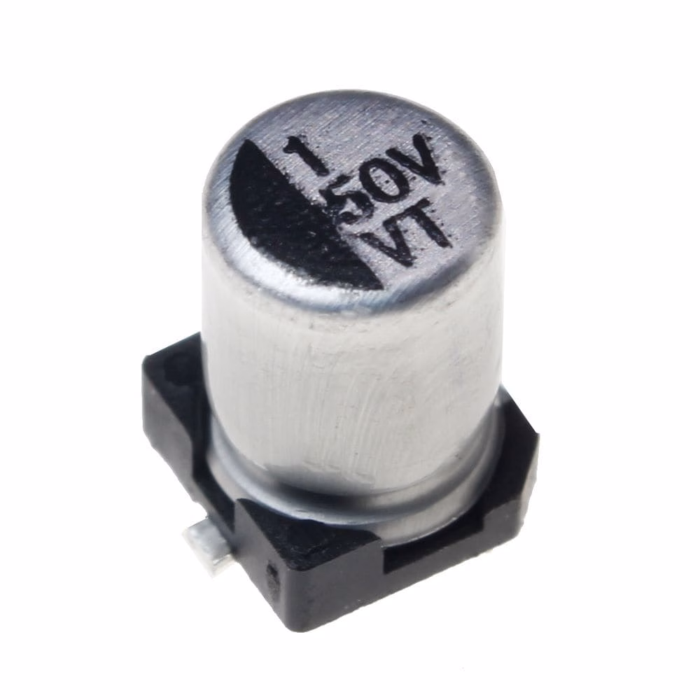 خازن الکترولیت اس ام دی 1 میکرو فاراد 50 ولت