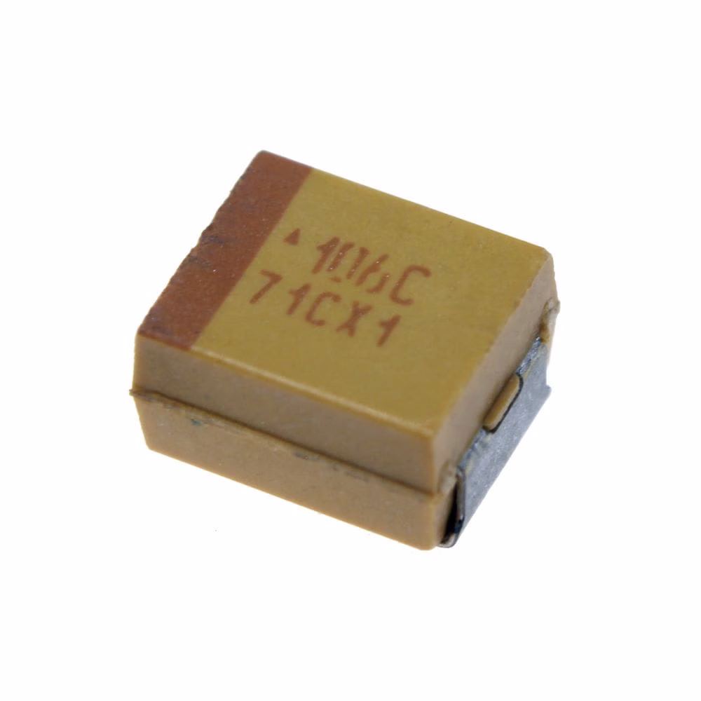 خازن تانتالیوم 10 میکرو فاراد 16 ولت smd سایز B