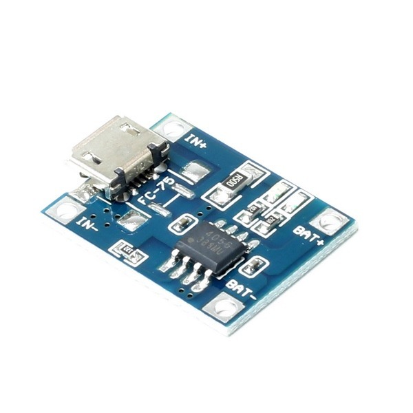 ماژول شارژر مینی USB باتری لیتیومی (TC4056)
