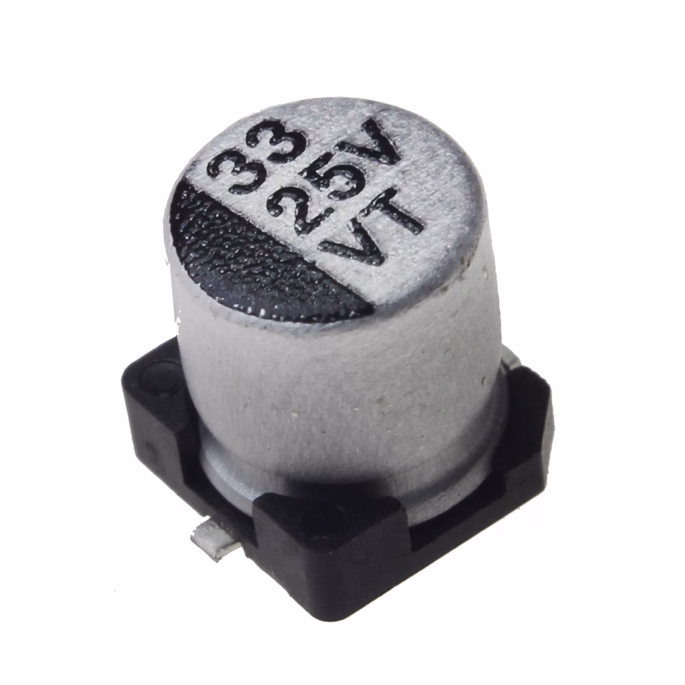 خازن الکترولیت اس ام دی 33 میکرو فاراد 25 ولت