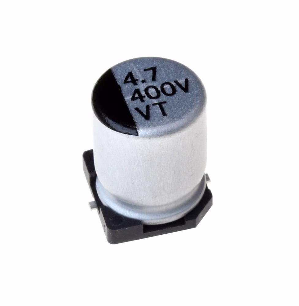 خازن الکترولیت اس ام دی 4.7 میکرو فاراد 400 ولت