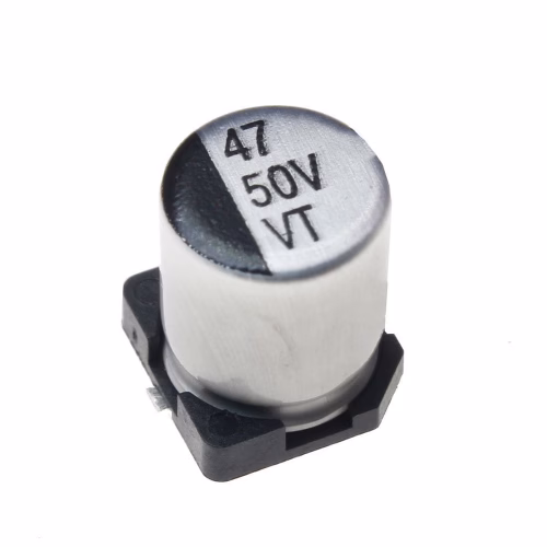 خازن الکترولیت اس ام دی 47 میکرو فاراد 50 ولت