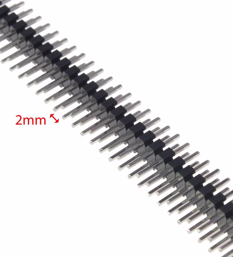 پین هدر 2*40 نری صاف 2 میلی متر